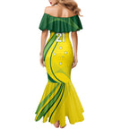 Australia Cricket World Cup 2024 Mermaid Dress Aussie Make Champions