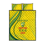 Australia Cricket World Cup 2024 Quilt Bed Set Aussie Make Champions