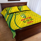 Australia Cricket World Cup 2024 Quilt Bed Set Aussie Make Champions