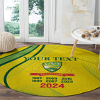 Australia Cricket World Cup 2024 Round Carpet Aussie Make Champions