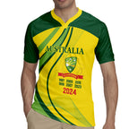 Australia Cricket World Cup 2024 Rugby Jersey Aussie Make Champions