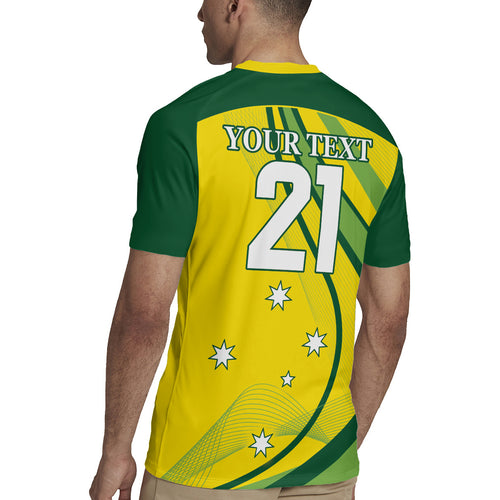 Australia Cricket World Cup 2024 Rugby Jersey Aussie Make Champions