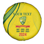 Australia Cricket World Cup 2024 Spare Tire Cover Aussie Make Champions