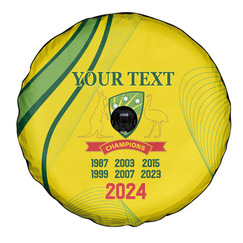 Australia Cricket World Cup 2024 Spare Tire Cover Aussie Make Champions