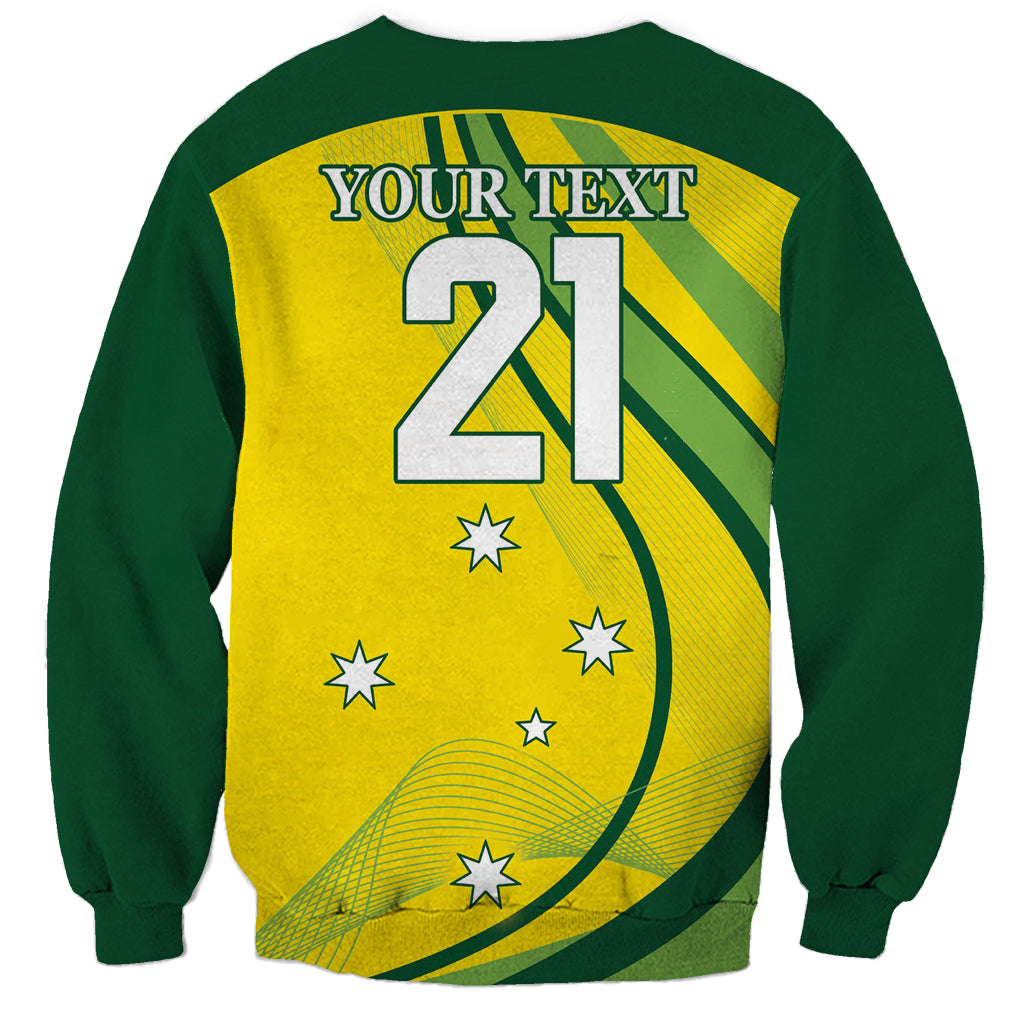 Australia Cricket World Cup 2024 Sweatshirt Aussie Make Champions