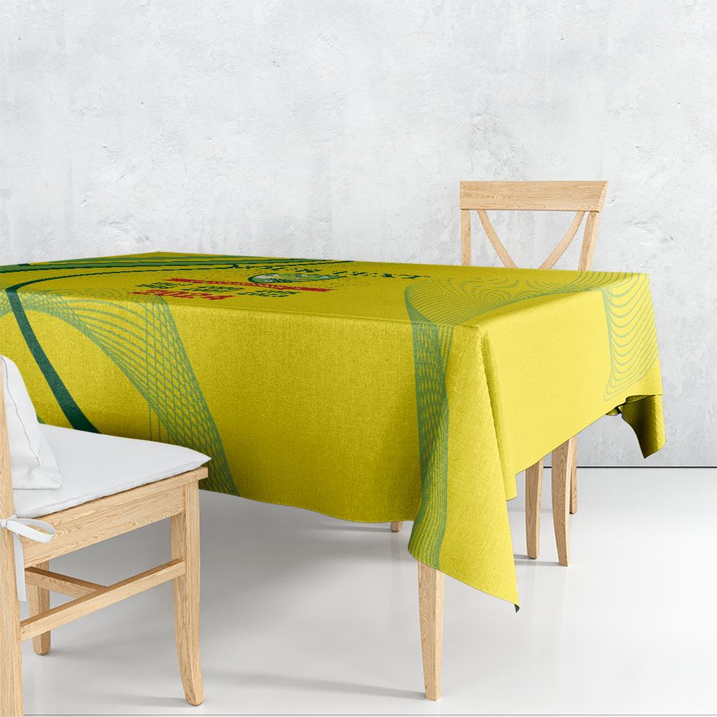 Australia Cricket World Cup 2024 Tablecloth Aussie Make Champions