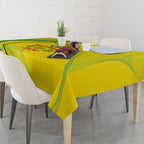 Australia Cricket World Cup 2024 Tablecloth Aussie Make Champions
