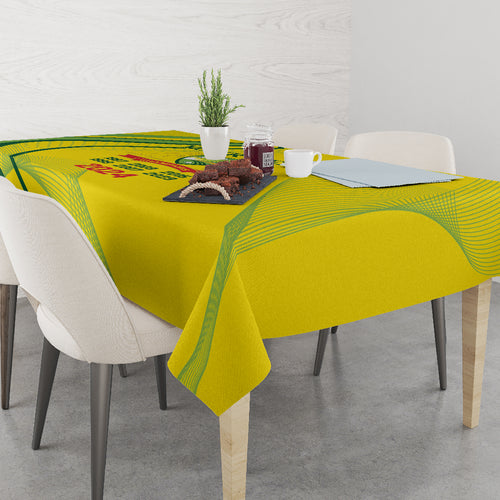 Australia Cricket World Cup 2024 Tablecloth Aussie Make Champions