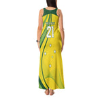 Australia Cricket World Cup 2024 Tank Maxi Dress Aussie Make Champions