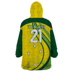 Australia Cricket World Cup 2024 Wearable Blanket Hoodie Aussie Make Champions