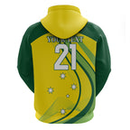 Australia Cricket World Cup 2024 Zip Hoodie Aussie Make Champions