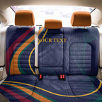 Custom Sri Lanka Cricket Back Car Seat Cover Shri Lanka Jathika Crikat Kandayama