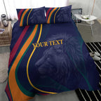 Custom Sri Lanka Cricket Bedding Set Shri Lanka Jathika Crikat Kandayama