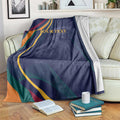 Custom Sri Lanka Cricket Blanket Shri Lanka Jathika Crikat Kandayama