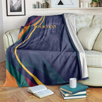 Custom Sri Lanka Cricket Blanket Shri Lanka Jathika Crikat Kandayama