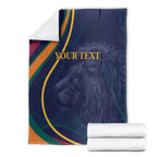 Custom Sri Lanka Cricket Blanket Shri Lanka Jathika Crikat Kandayama