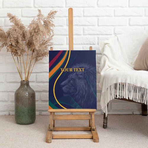 Custom Sri Lanka Cricket Canvas Wall Art Shri Lanka Jathika Crikat Kandayama