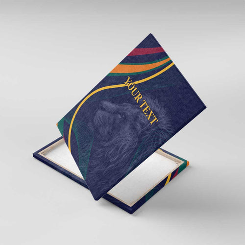 Custom Sri Lanka Cricket Canvas Wall Art Shri Lanka Jathika Crikat Kandayama