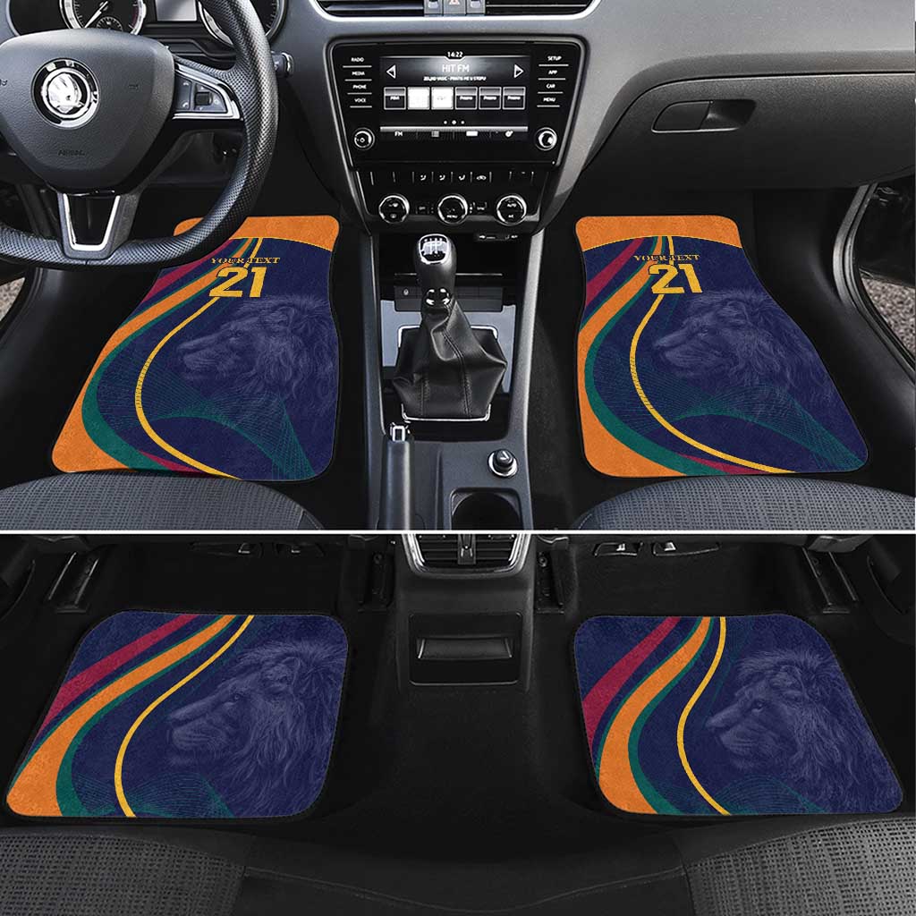 Custom Sri Lanka Cricket Car Mats Shri Lanka Jathika Crikat Kandayama