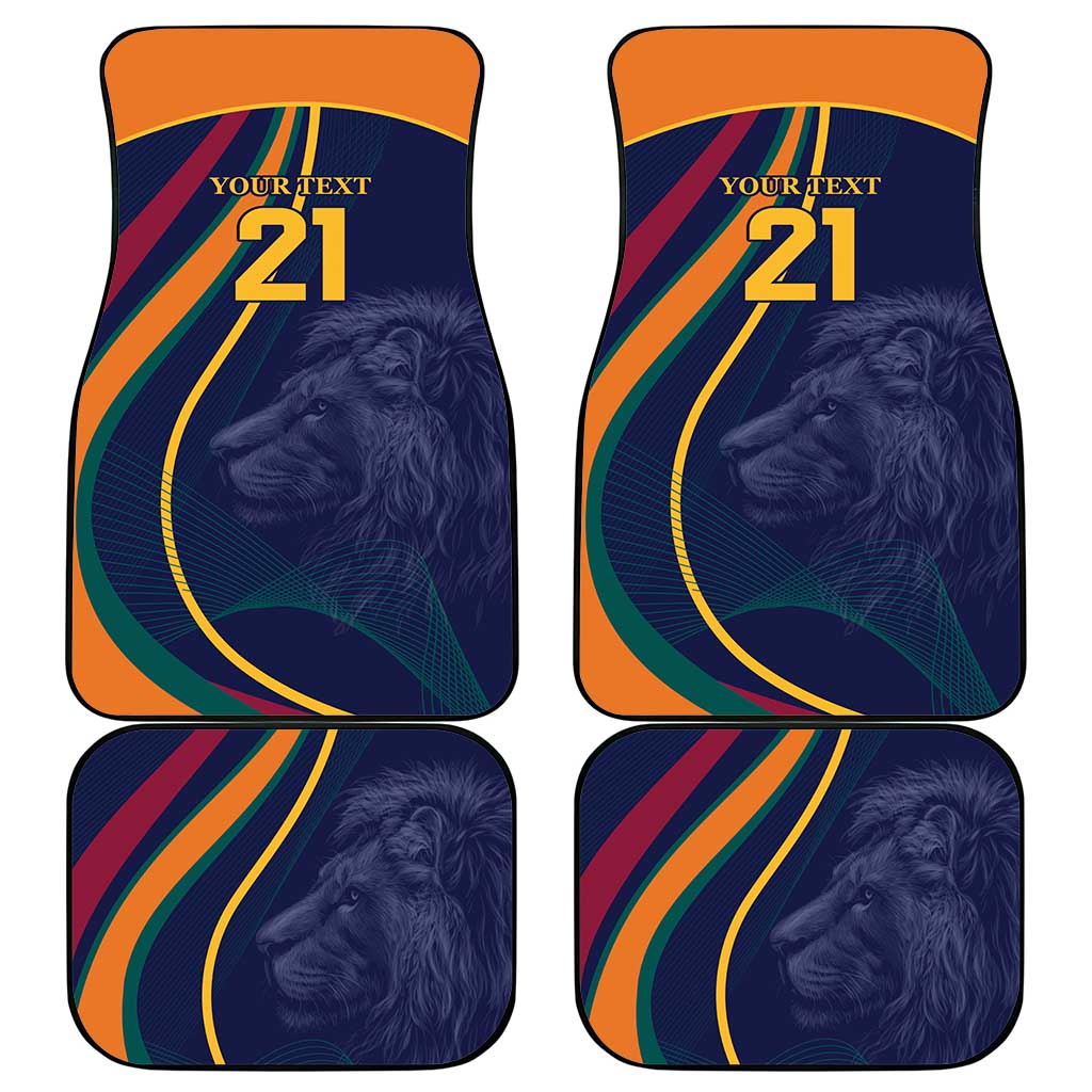 Custom Sri Lanka Cricket Car Mats Shri Lanka Jathika Crikat Kandayama