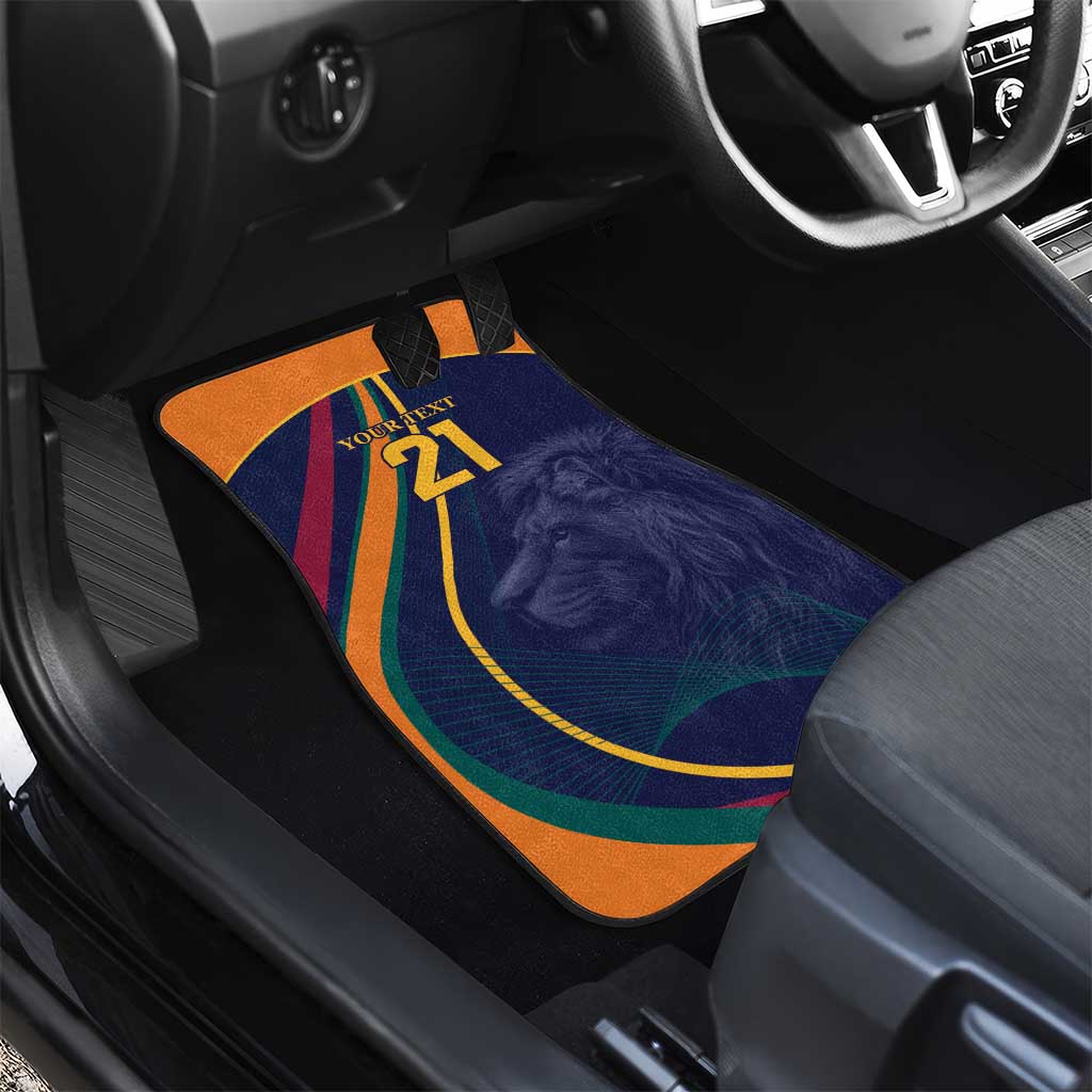 Custom Sri Lanka Cricket Car Mats Shri Lanka Jathika Crikat Kandayama