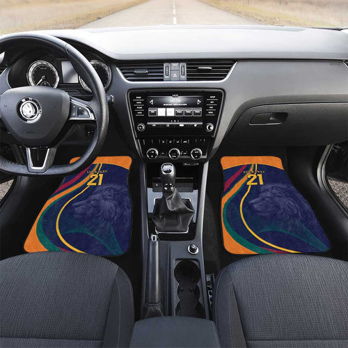 Custom Sri Lanka Cricket Car Mats Shri Lanka Jathika Crikat Kandayama