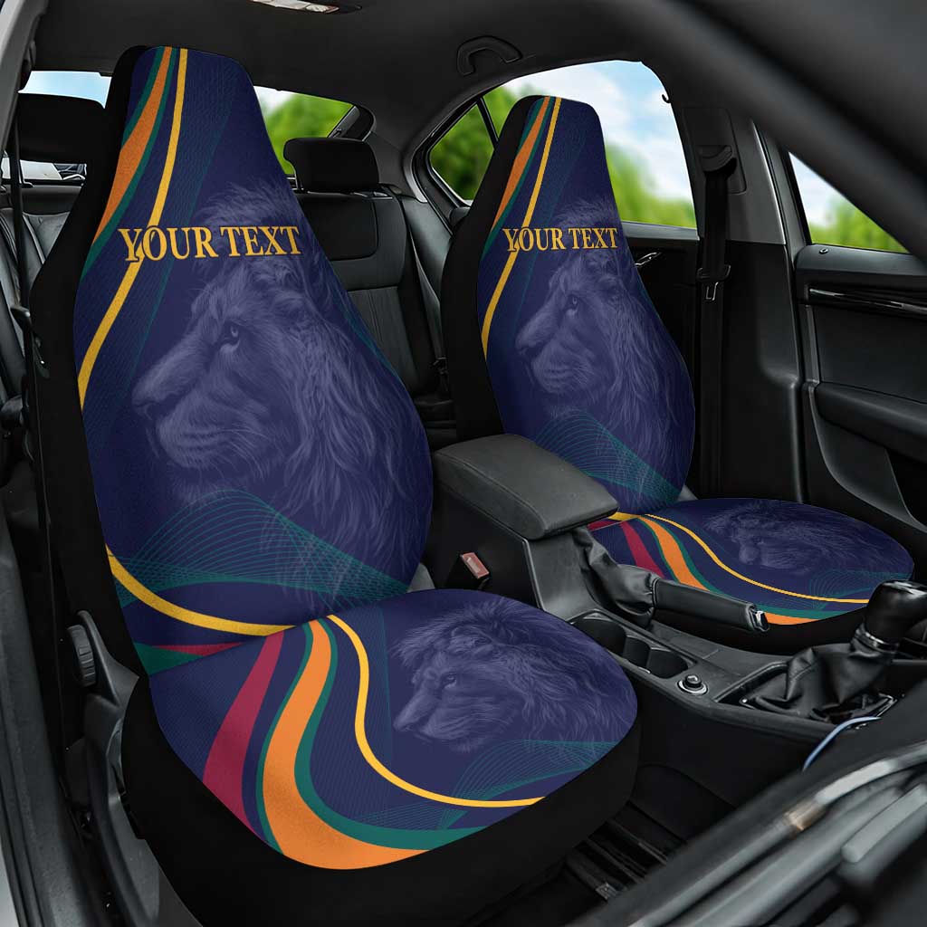 Custom Sri Lanka Cricket Car Seat Cover Shri Lanka Jathika Crikat Kandayama
