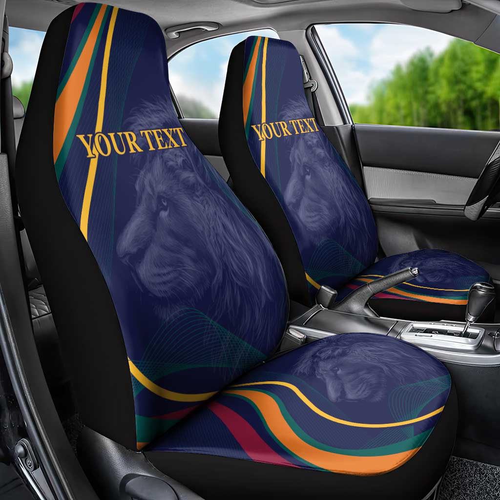 Custom Sri Lanka Cricket Car Seat Cover Shri Lanka Jathika Crikat Kandayama