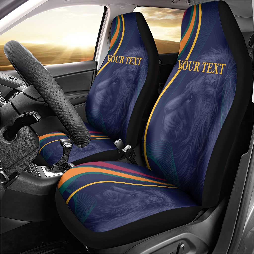 Custom Sri Lanka Cricket Car Seat Cover Shri Lanka Jathika Crikat Kandayama