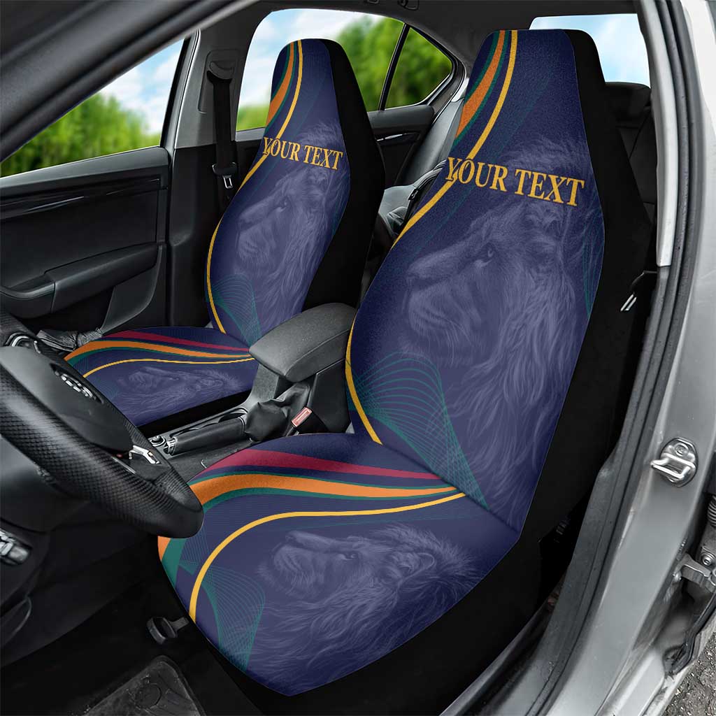 Custom Sri Lanka Cricket Car Seat Cover Shri Lanka Jathika Crikat Kandayama