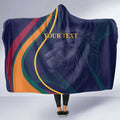 Custom Sri Lanka Cricket Hooded Blanket Shri Lanka Jathika Crikat Kandayama