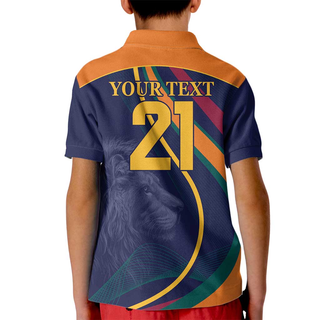 Custom Sri Lanka Cricket Kid Polo Shirt Shri Lanka Jathika Crikat Kandayama