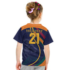 Custom Sri Lanka Cricket Kid T Shirt Shri Lanka Jathika Crikat Kandayama