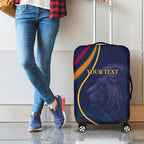 Custom Sri Lanka Cricket Luggage Cover Shri Lanka Jathika Crikat Kandayama