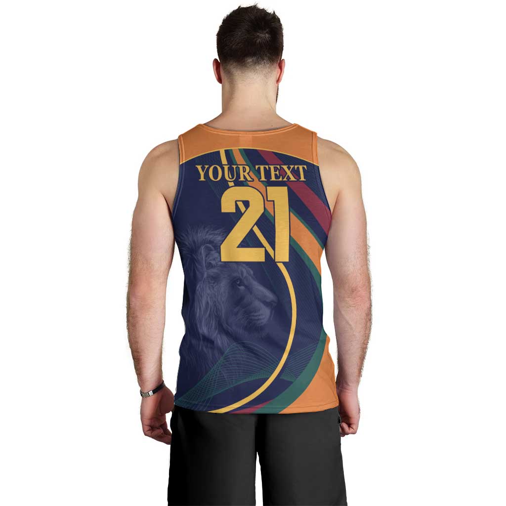 Custom Sri Lanka Cricket Men Tank Top Shri Lanka Jathika Crikat Kandayama
