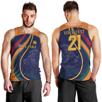Custom Sri Lanka Cricket Men Tank Top Shri Lanka Jathika Crikat Kandayama