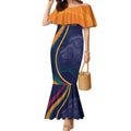 Custom Sri Lanka Cricket Mermaid Dress Shri Lanka Jathika Crikat Kandayama