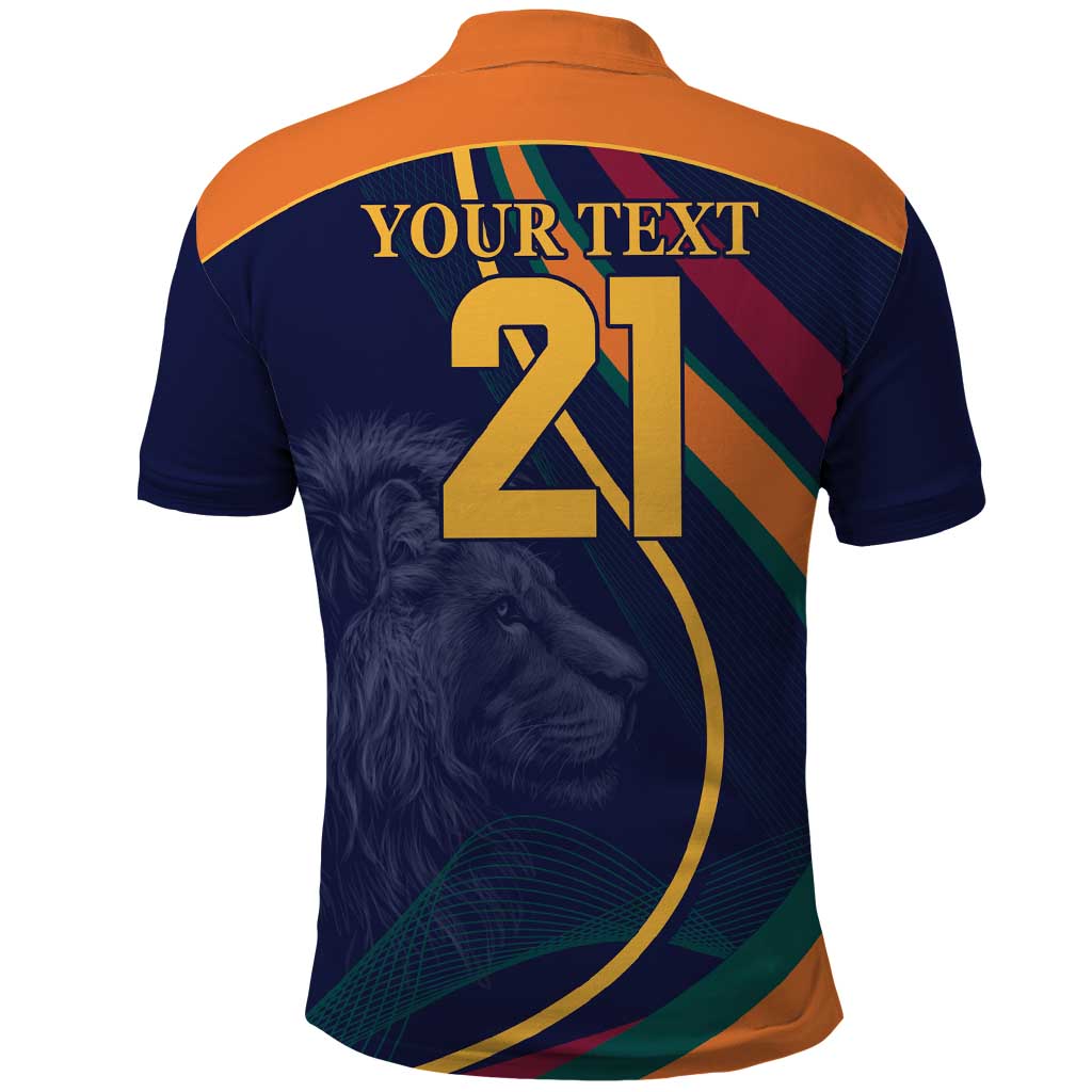 Custom Sri Lanka Cricket Polo Shirt Shri Lanka Jathika Crikat Kandayama