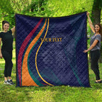 Custom Sri Lanka Cricket Quilt Shri Lanka Jathika Crikat Kandayama