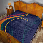 Custom Sri Lanka Cricket Quilt Shri Lanka Jathika Crikat Kandayama