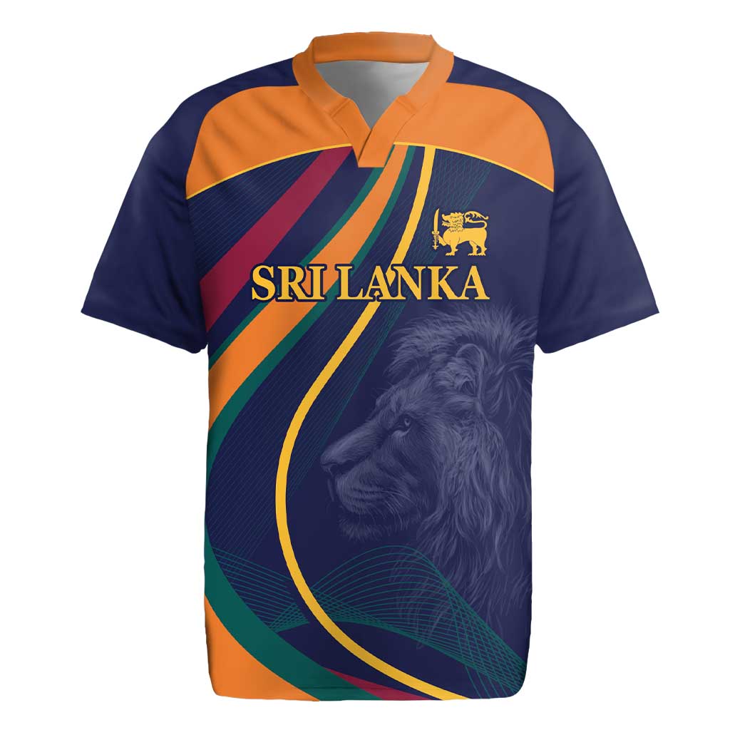 Custom Sri Lanka Cricket Rugby Jersey Shri Lanka Jathika Crikat Kandayama