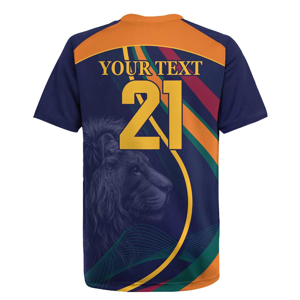 Custom Sri Lanka Cricket Rugby Jersey Shri Lanka Jathika Crikat Kandayama