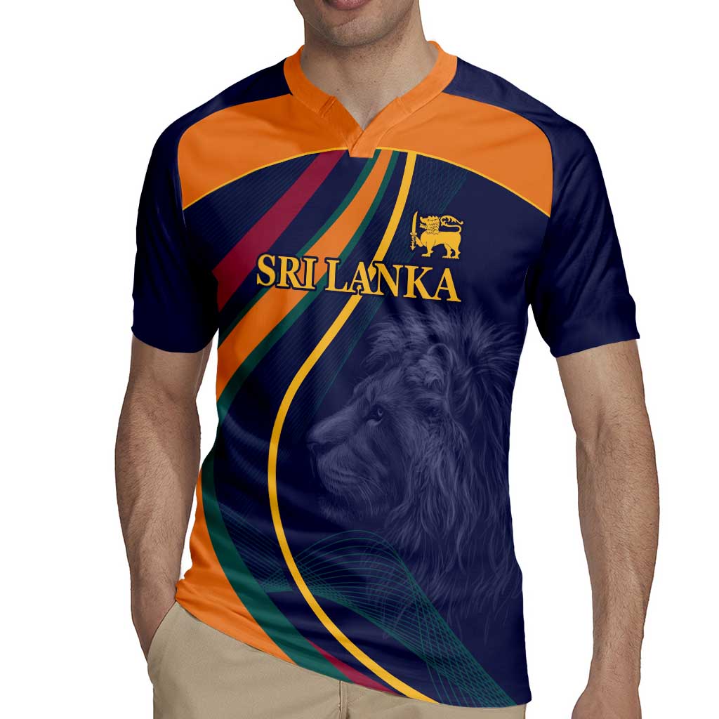 Custom Sri Lanka Cricket Rugby Jersey Shri Lanka Jathika Crikat Kandayama