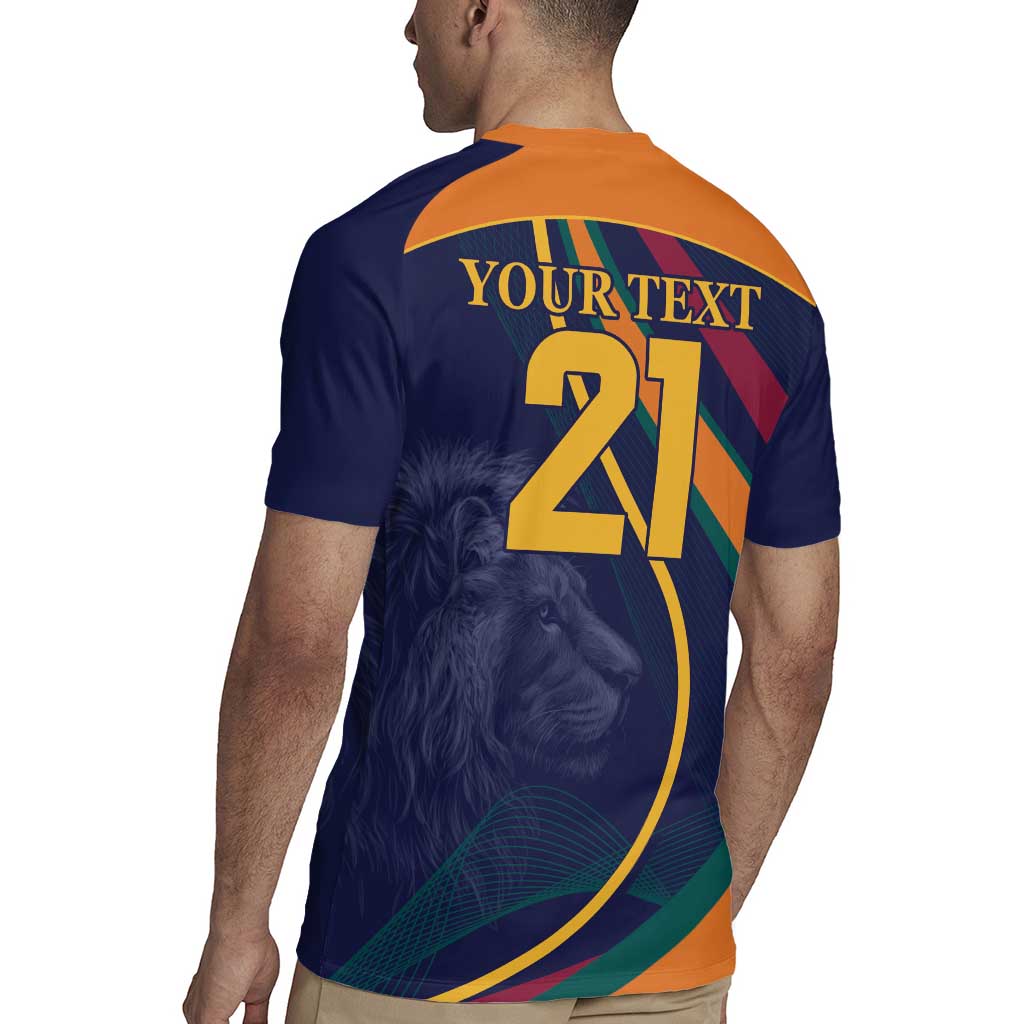 Custom Sri Lanka Cricket Rugby Jersey Shri Lanka Jathika Crikat Kandayama