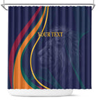 Custom Sri Lanka Cricket Shower Curtain Shri Lanka Jathika Crikat Kandayama