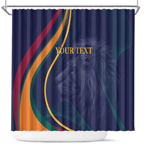 Custom Sri Lanka Cricket Shower Curtain Shri Lanka Jathika Crikat Kandayama