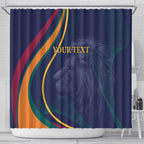 Custom Sri Lanka Cricket Shower Curtain Shri Lanka Jathika Crikat Kandayama