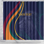 Custom Sri Lanka Cricket Shower Curtain Shri Lanka Jathika Crikat Kandayama