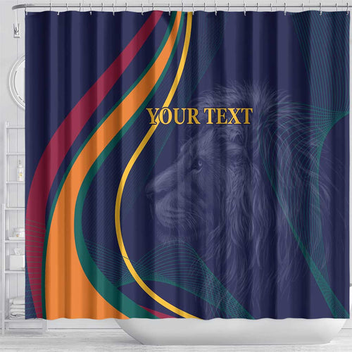 Custom Sri Lanka Cricket Shower Curtain Shri Lanka Jathika Crikat Kandayama