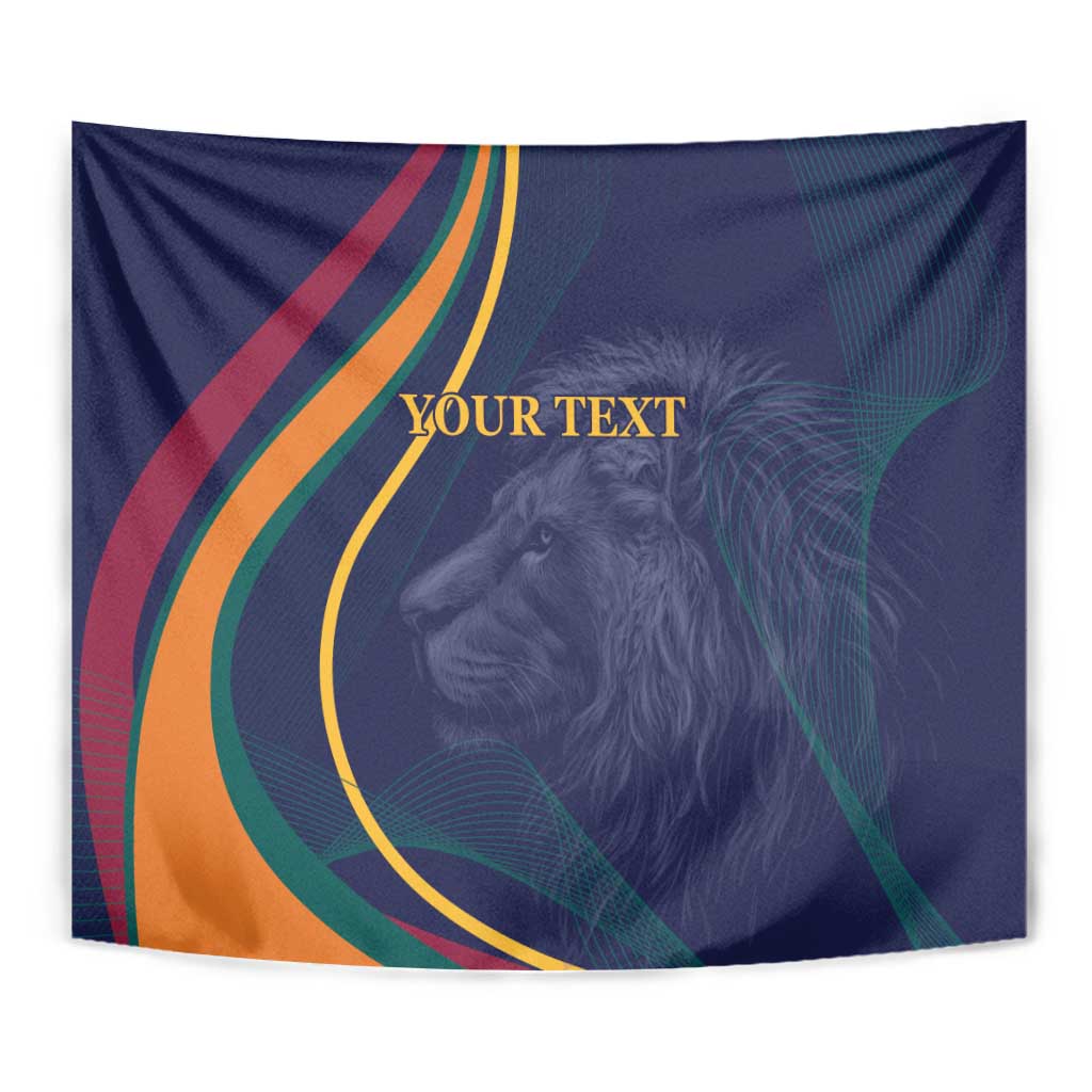 Custom Sri Lanka Cricket Tapestry Shri Lanka Jathika Crikat Kandayama